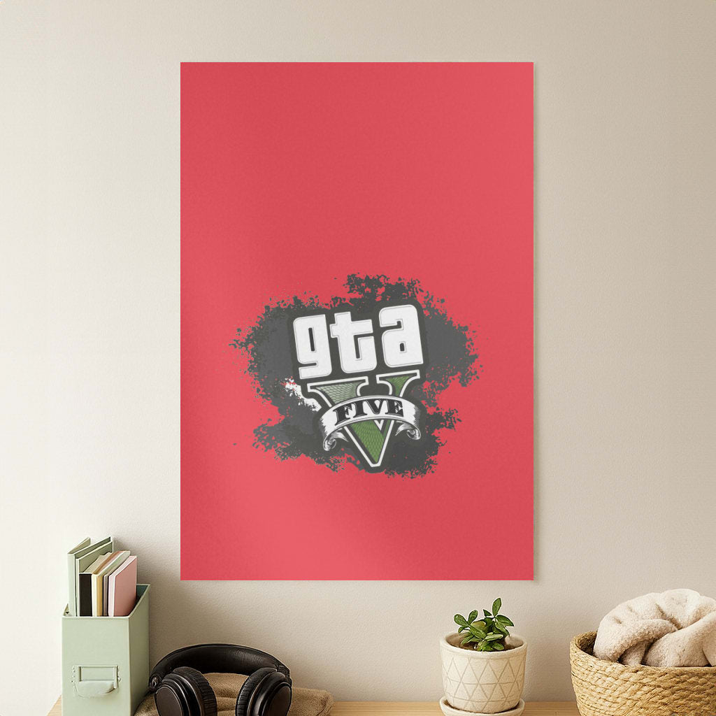 Five - Video Game Poster