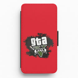 Five - Video Game Flip / Wallet Phone Case