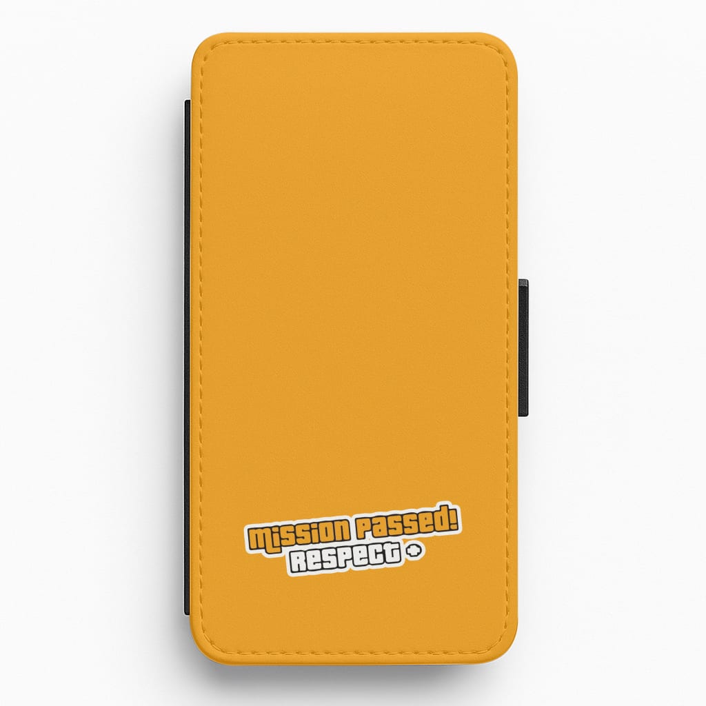 Respect - Video Game Flip / Wallet Phone Case