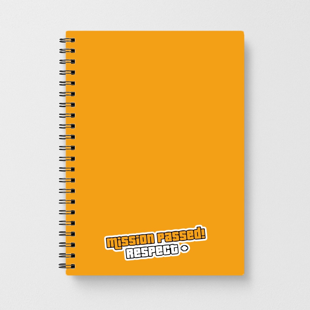 Respect - Video Game Notebook