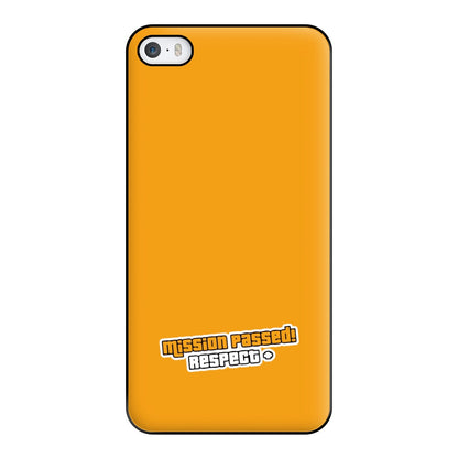 Respect - Video Game Phone Case for iPhone 5 / 5s / SE 2016