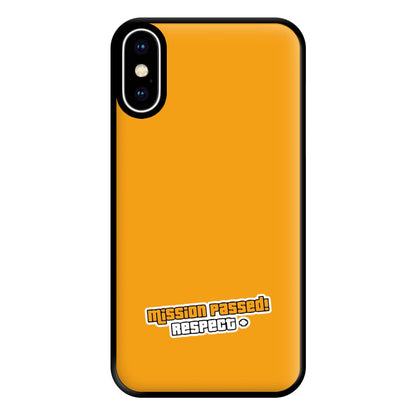 Respect - Video Game Phone Case for iPhone XS Max