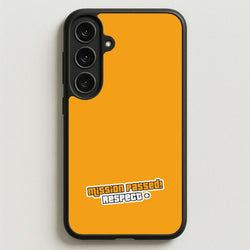 Respect - Video Game Phone Case for Galaxy S25FE