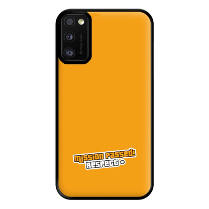 Respect - Video Game Phone Case for Galaxy A41