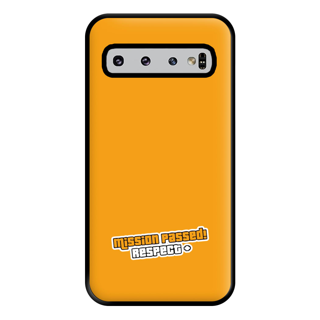 Respect - Video Game Phone Case for Galaxy S10 Plus