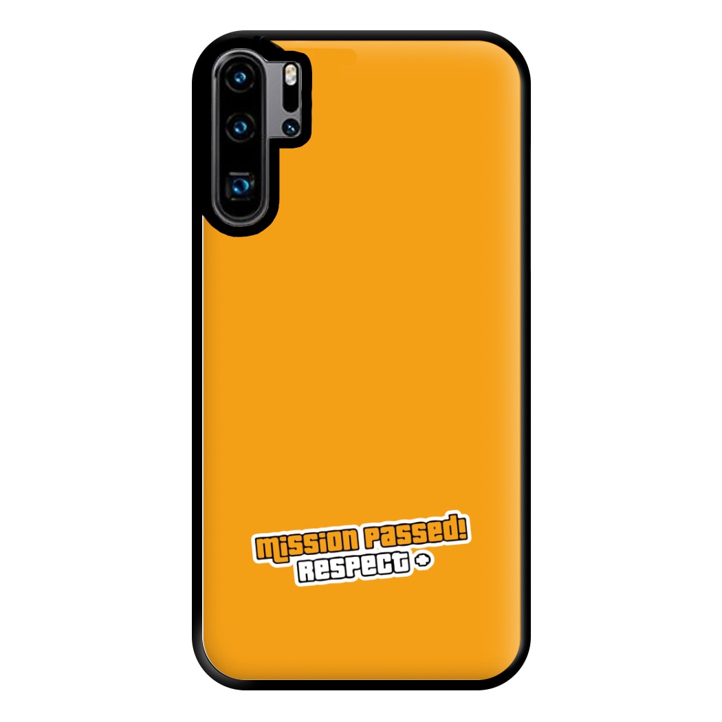 Respect - Video Game Phone Case for Huawei P30 Pro