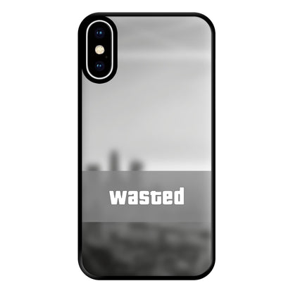 Wasted - Video Game Phone Case for iPhone XS Max