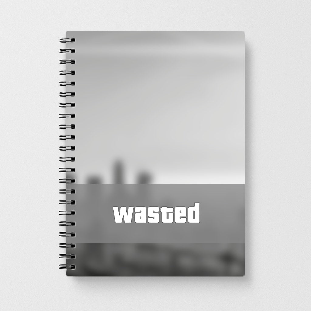 Wasted - Video Game Notebook