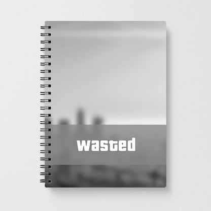 Wasted - Video Game Notebook