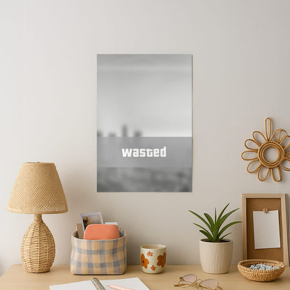 Wasted - Video Game Art Print