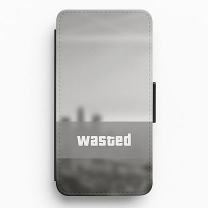 Wasted - Video Game Flip / Wallet Phone Case