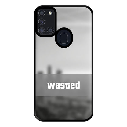 Wasted - Video Game Phone Case for Galaxy A21s