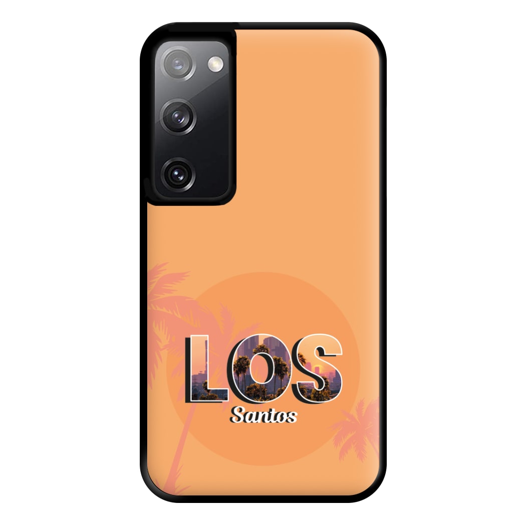 Los Santos - Video Game Phone Case for Galaxy S20