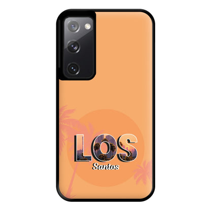 Los Santos - Video Game Phone Case for Galaxy S20FE