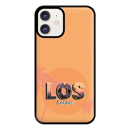 Los Santos - Video Game Phone Case for iPhone 12 / 12 Pro