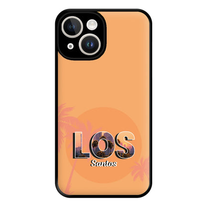 Los Santos - Video Game Phone Case for iPhone 14