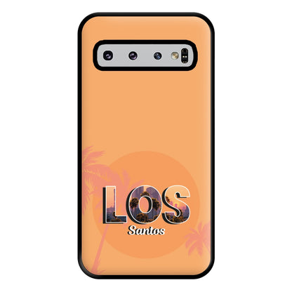 Los Santos - Video Game Phone Case for Galaxy S10 Plus