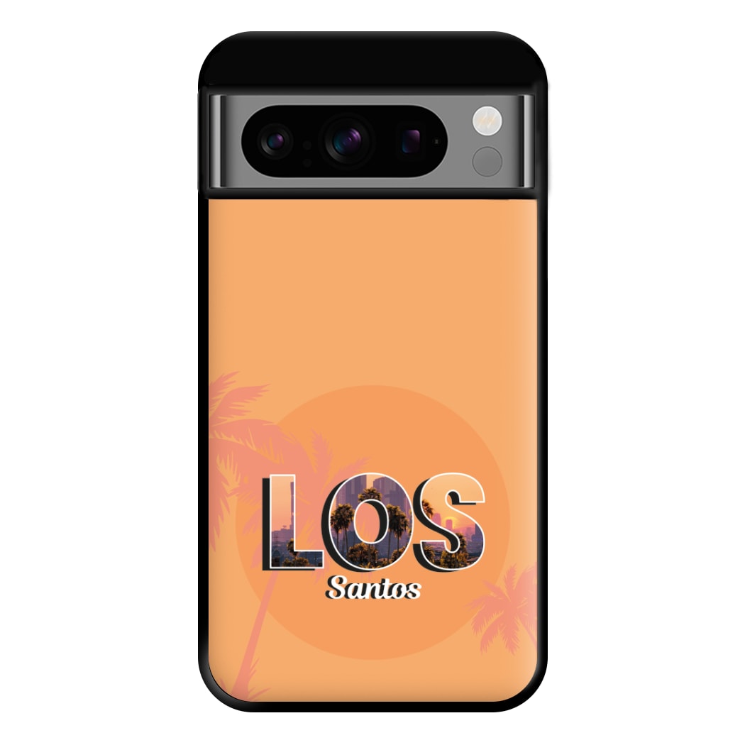 Los Santos - Video Game Phone Case for Google Pixel 8 Pro