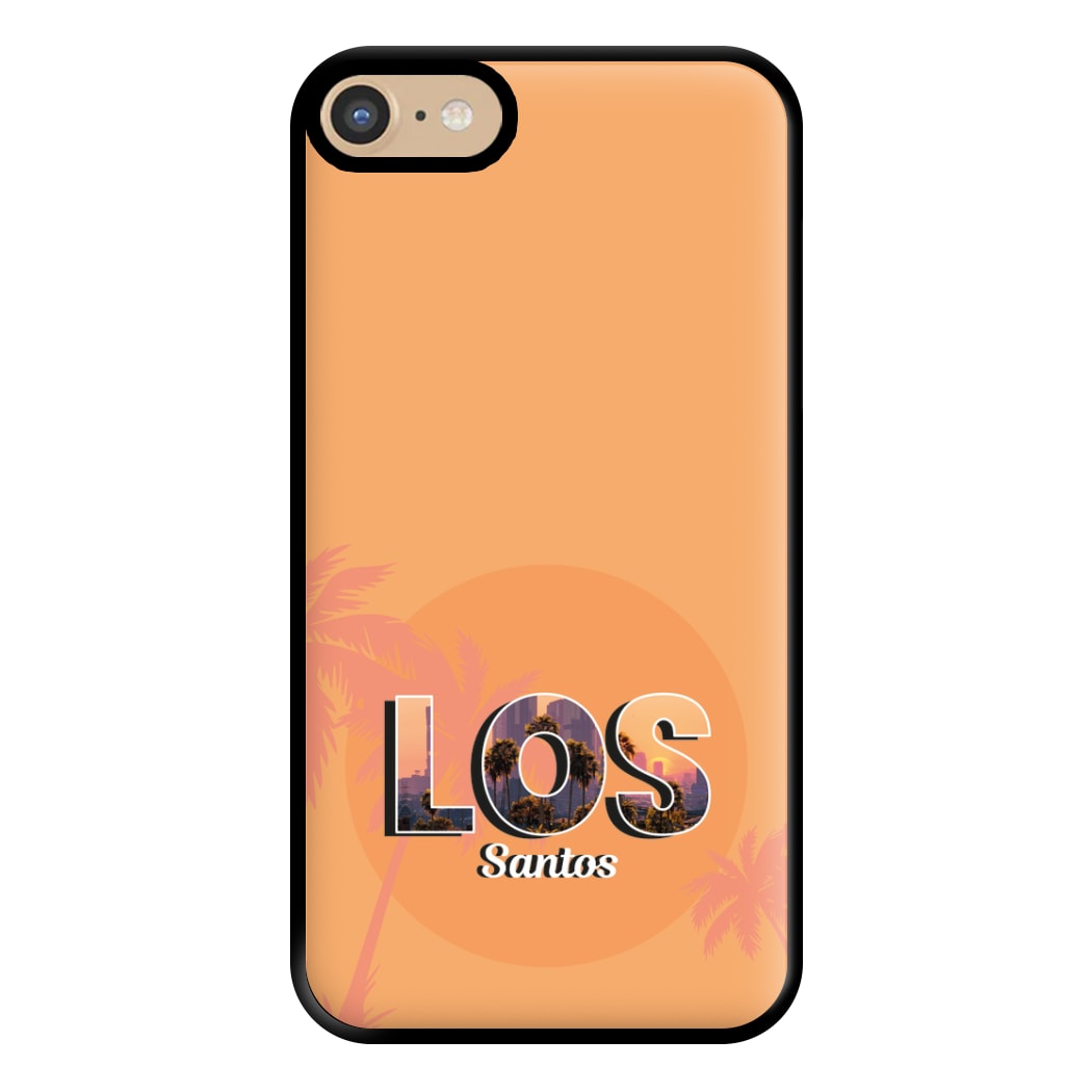 Los Santos - Video Game Phone Case for iPhone 6 / 7 / 8 / SE