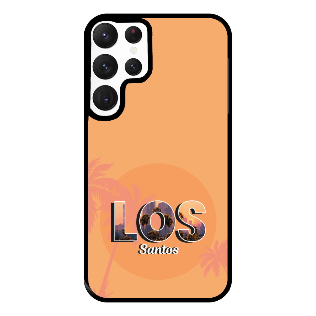 Los Santos - Video Game Phone Case for Galaxy S22 Ultra