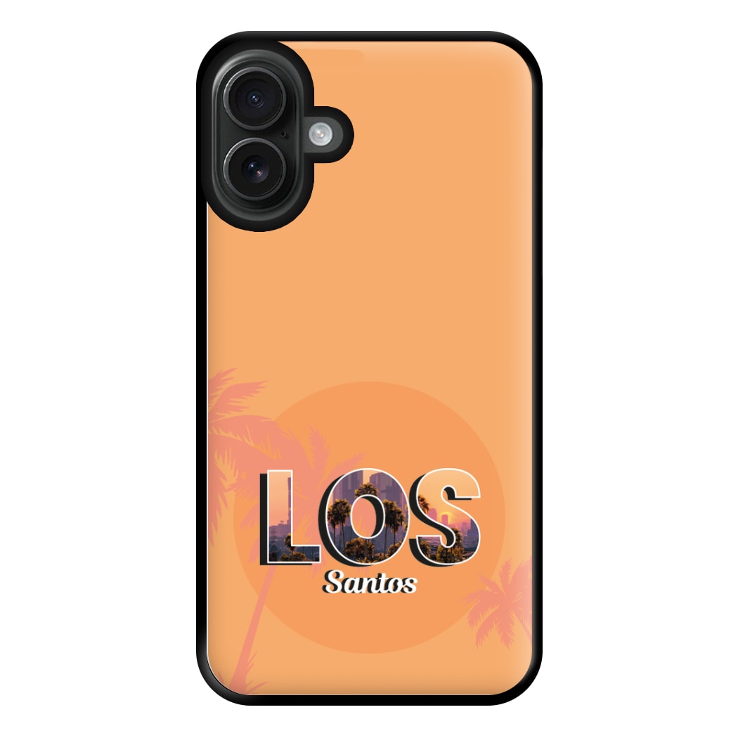 Los Santos - Video Game Phone Case for iPhone 16 Plus