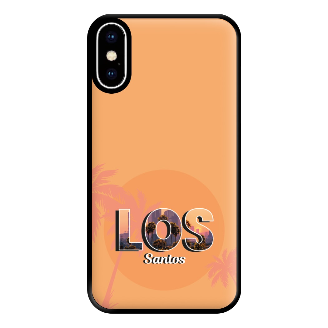 Los Santos - Video Game Phone Case for iPhone XS Max