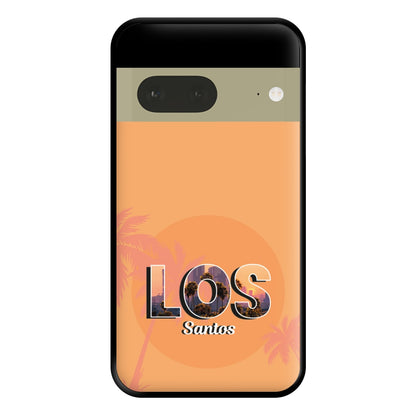 Los Santos - Video Game Phone Case for Google Pixel 7a