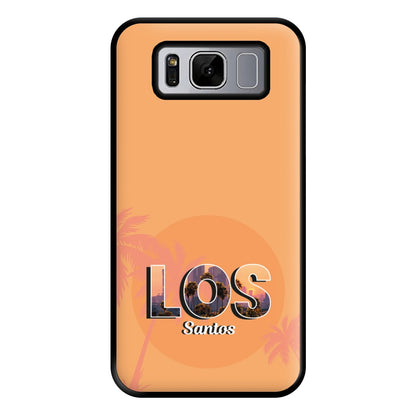 Los Santos - Video Game Phone Case for Galaxy S8 Plus