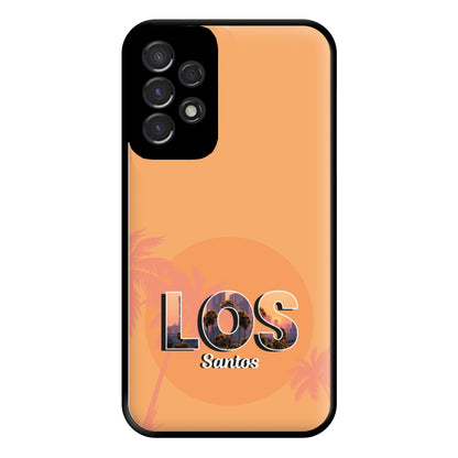 Los Santos - Video Game Phone Case for Galaxy A53