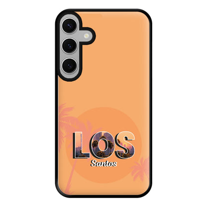 Los Santos - Video Game Phone Case for Galaxy S24FE