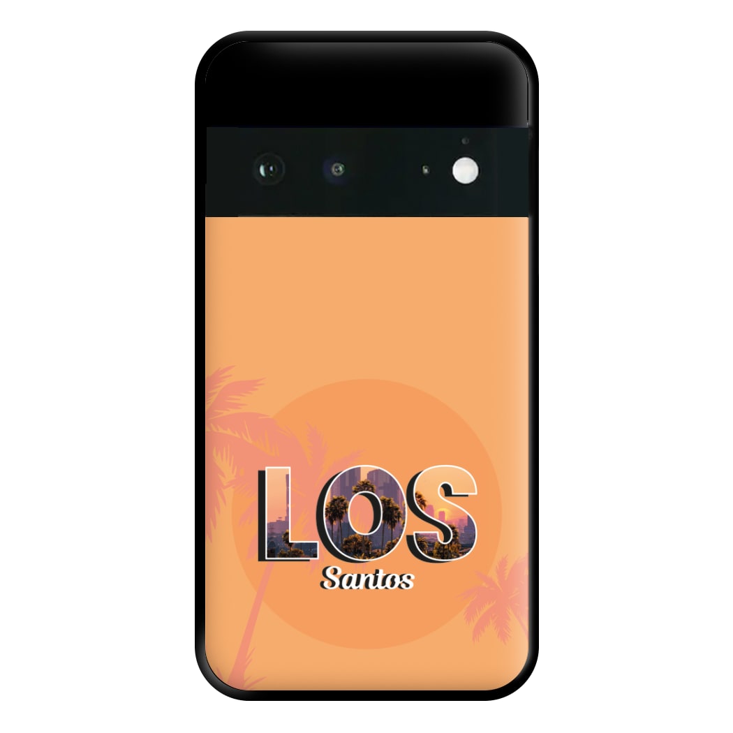 Los Santos - Video Game Phone Case for Google Pixel 6a