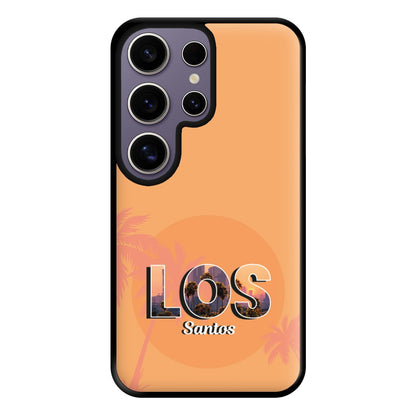 Los Santos - Video Game Phone Case for Galaxy S25 Ultra