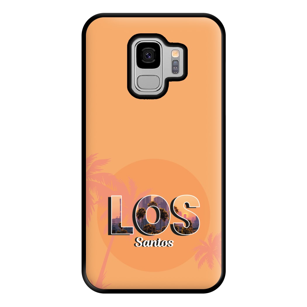 Los Santos - Video Game Phone Case for Galaxy S9 Plus