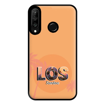 Los Santos - Video Game Phone Case for Huawei P30 Lite