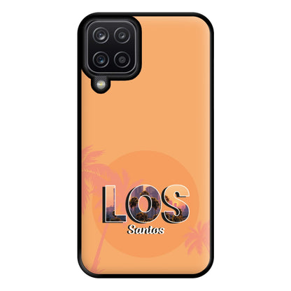 Los Santos - Video Game Phone Case for Galaxy A12