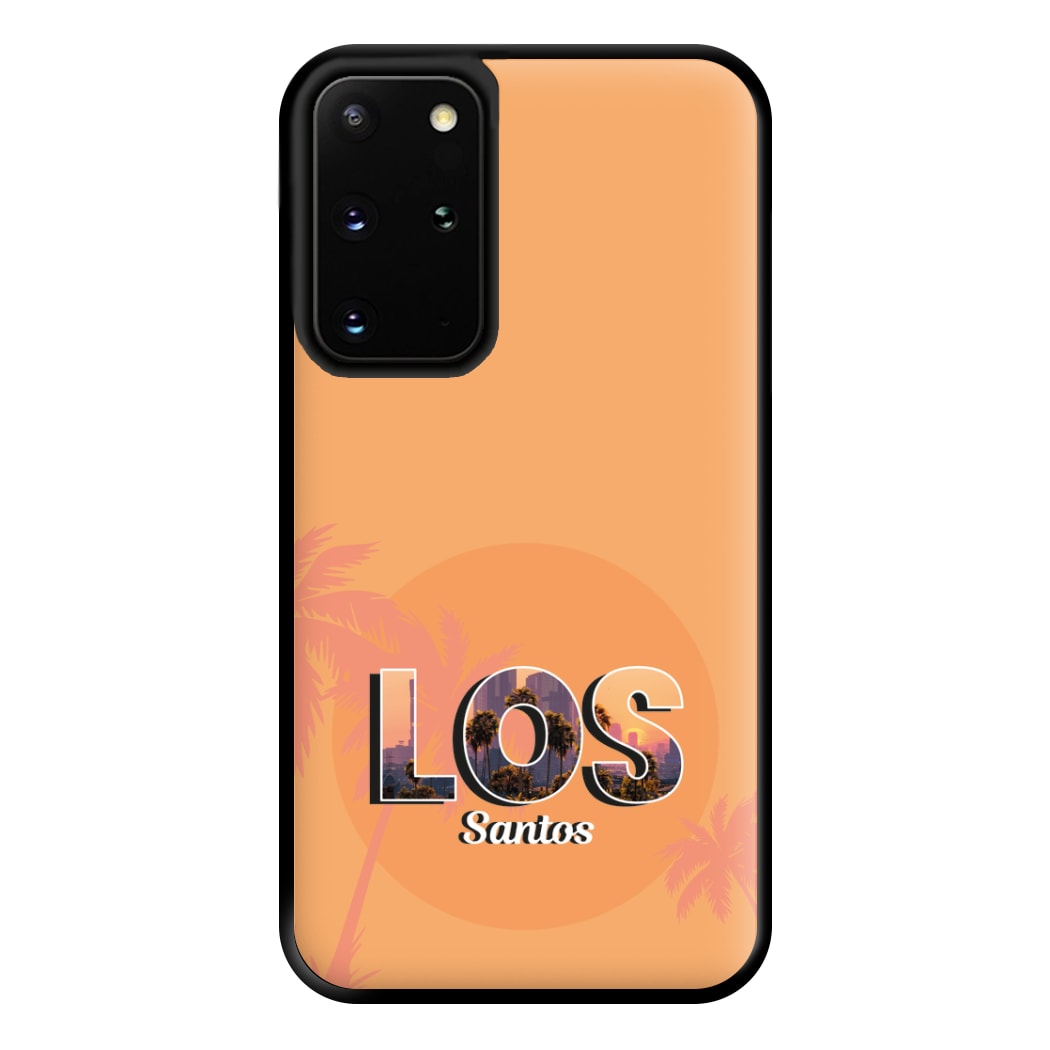 Los Santos - Video Game Phone Case for Galaxy S20 Plus