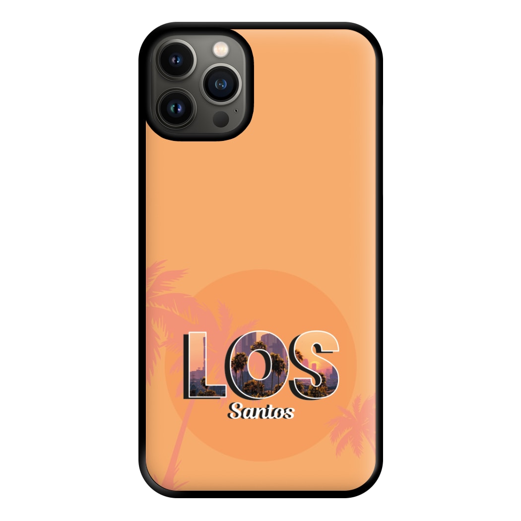 Los Santos - Video Game Phone Case for iPhone 13