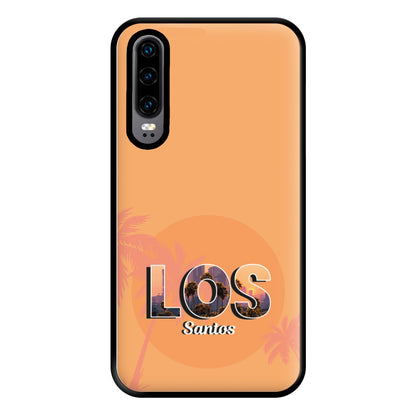 Los Santos - Video Game Phone Case for Huawei P30