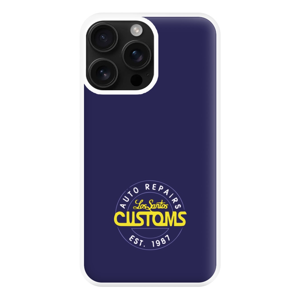 Los Santos Customs - Video Game Phone Case