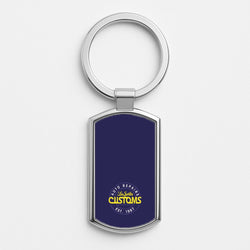 Los Santos Customs - Video Game Silver Keyring