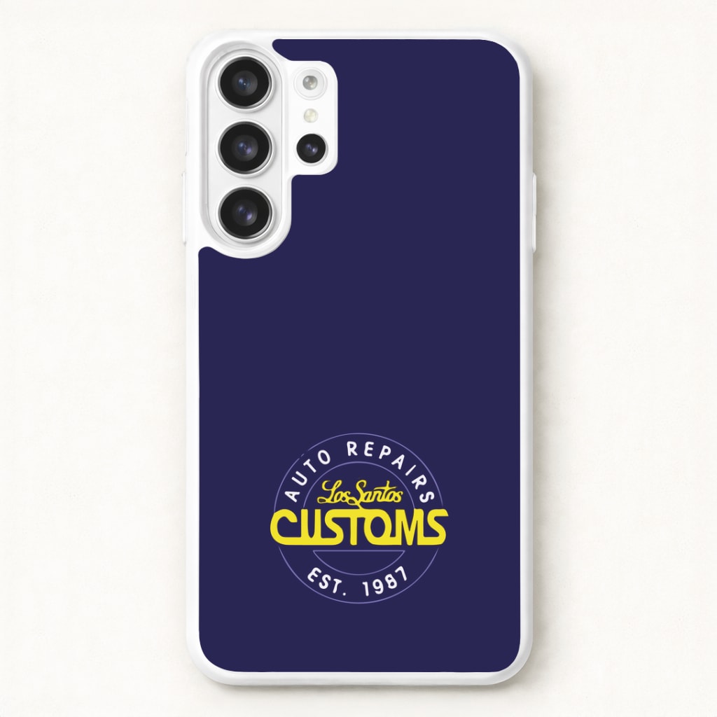 Los Santos Customs - Video Game Phone Case for Galaxy S26 Ultra