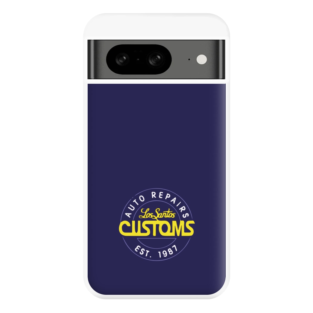 Los Santos Customs - Video Game Phone Case for Google Pixel 8