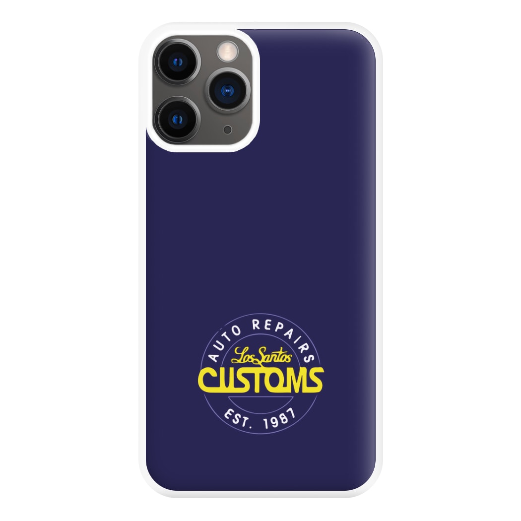 Los Santos Customs - Video Game Phone Case for iPhone 12 Pro Max