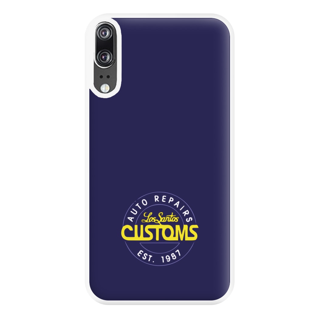 Los Santos Customs - Video Game Phone Case for Huawei P20