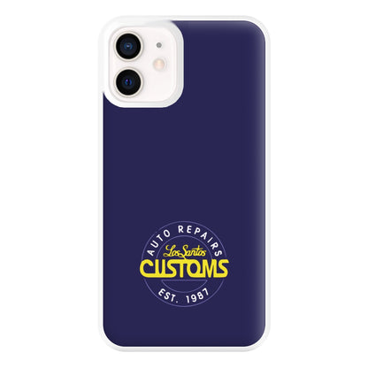 Los Santos Customs - Video Game Phone Case for iPhone 12 Mini