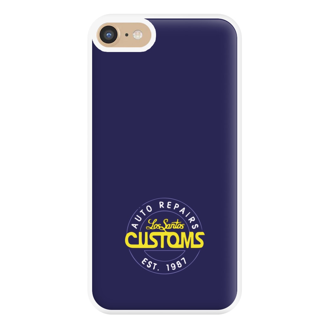 Los Santos Customs - Video Game Phone Case for iPhone 6 / 7 / 8 / SE