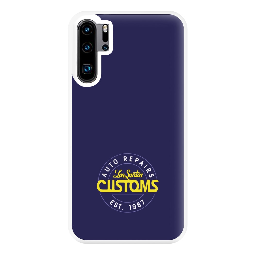 Los Santos Customs - Video Game Phone Case for Huawei P30 Pro