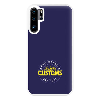 Los Santos Customs - Video Game Phone Case for Huawei P30 Pro