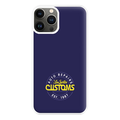 Los Santos Customs - Video Game Phone Case for iPhone 11 Pro Max