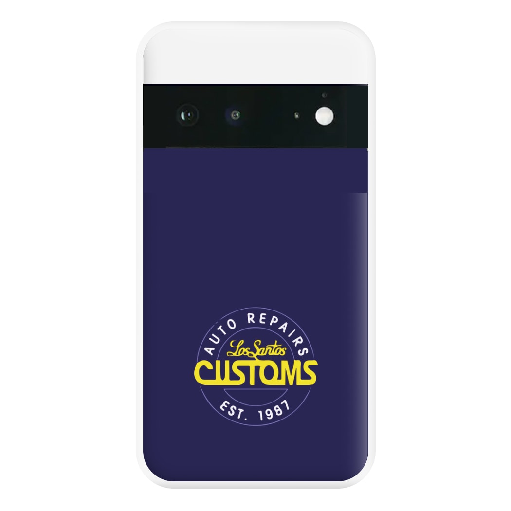 Los Santos Customs - Video Game Phone Case for Google Pixel 6a